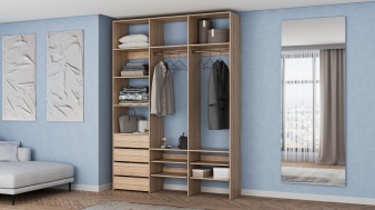 Встраиваемый Стеллаж для одежды Мирта 99 BMS