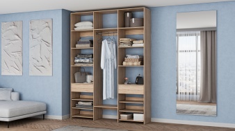 Встраиваемый Стеллаж для одежды Мирта 93 BMS