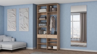 Встраиваемый Стеллаж для одежды Мирта 81 BMS