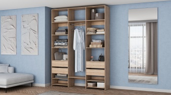 Встраиваемый Стеллаж для одежды Мирта 94 BMS