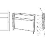 Консольный стол Мартин 3 BMS