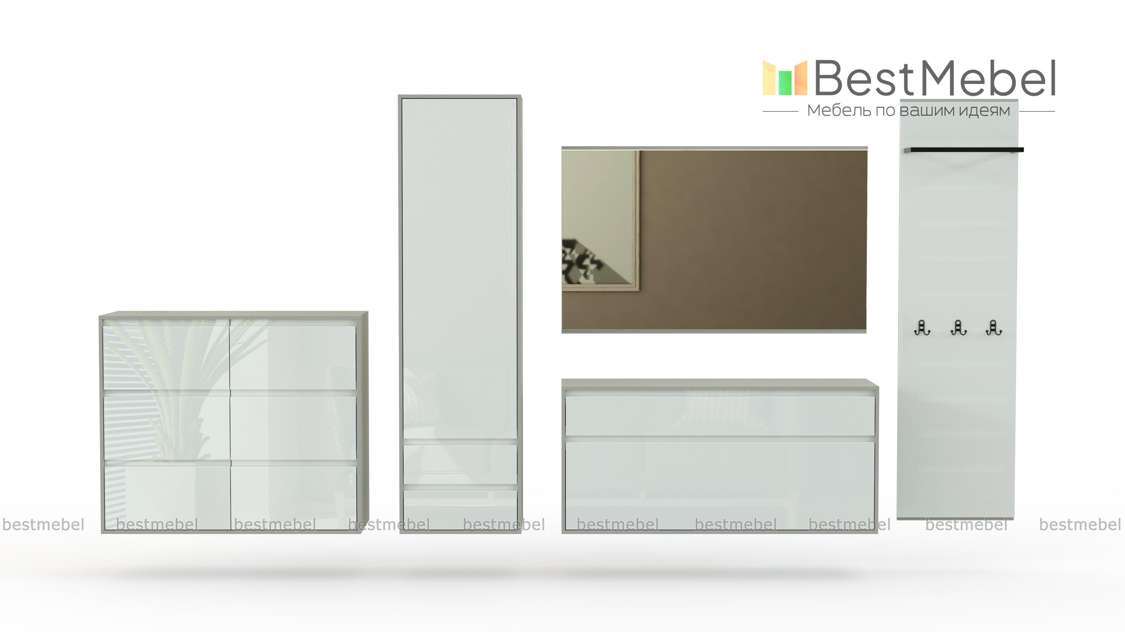 Прихожая Кара Глянец BMS - Фото