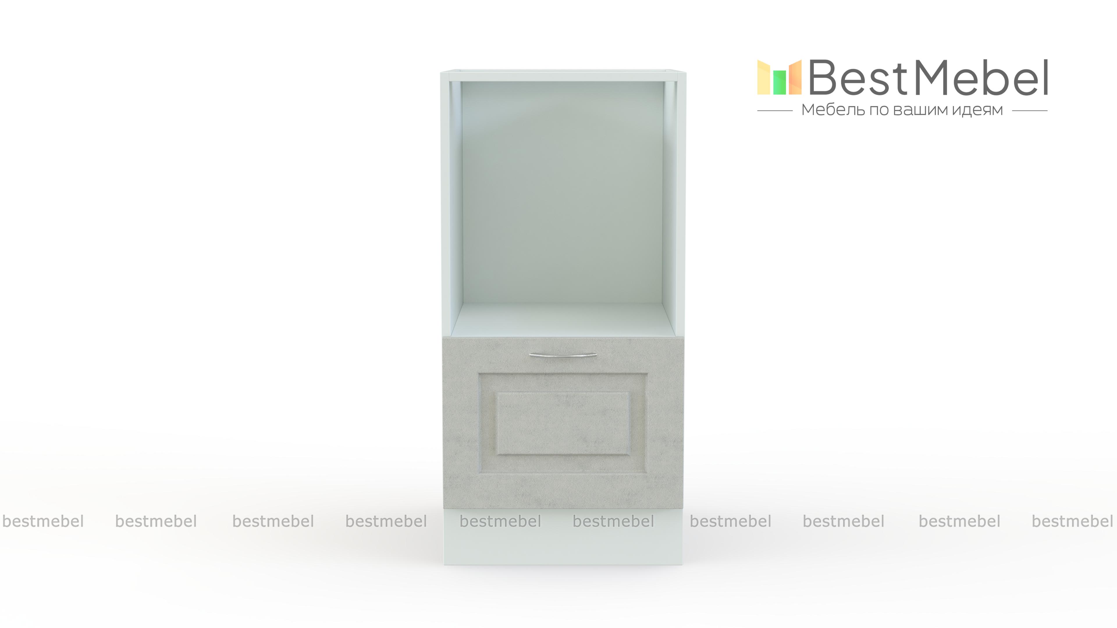 Шкаф нижний Гарда с нишей под микроволновку  BMS - Фото