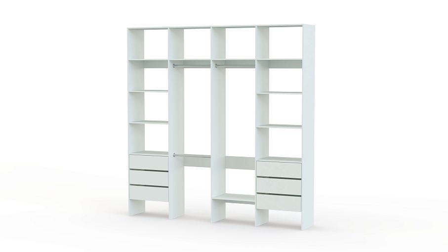 Стеллаж для одежды Мирта 65 BMS - Фото