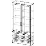 Книжный шкаф 35.1 BMS