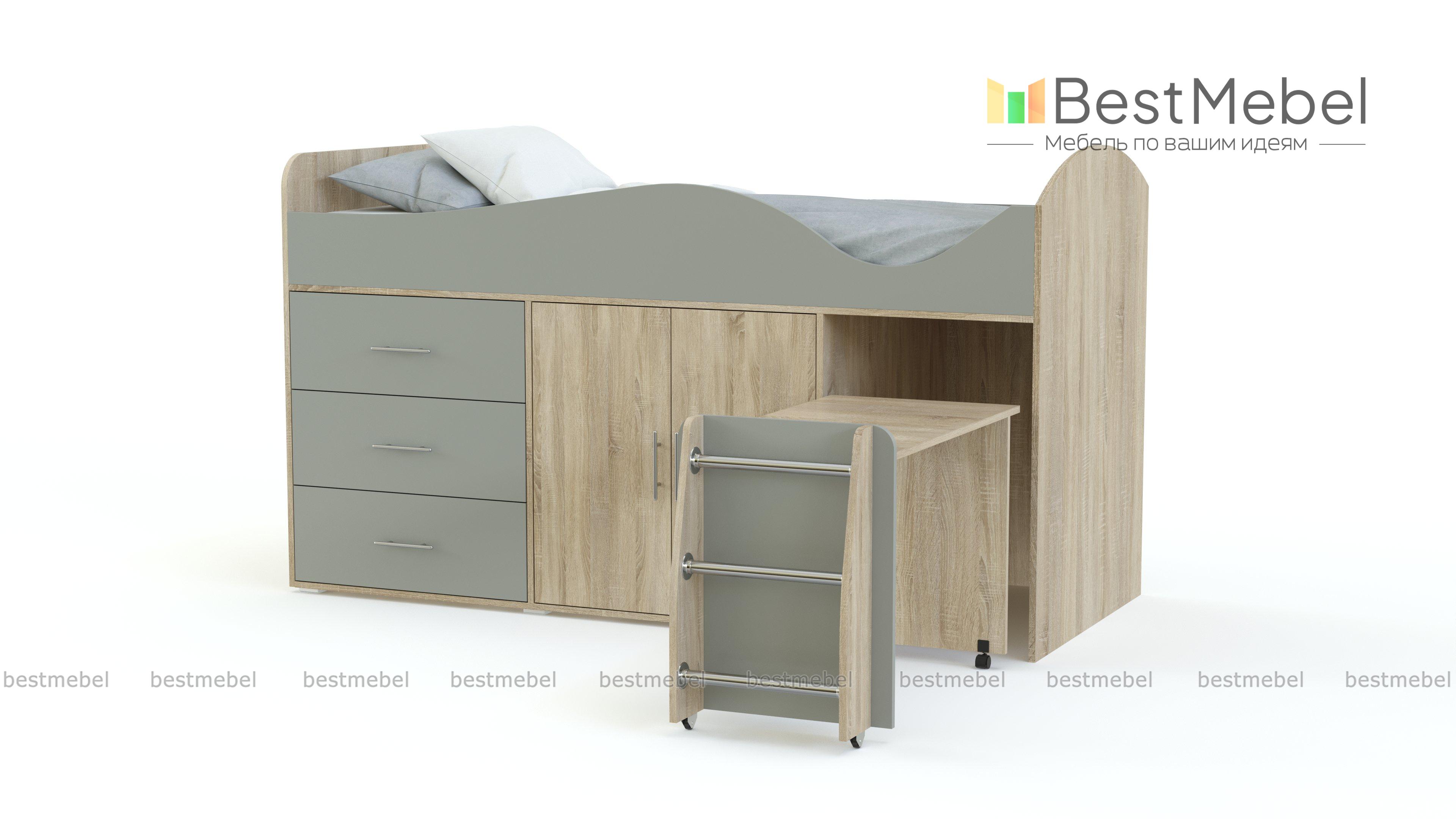 Кровать детская Бланш-5 BMS - Фото