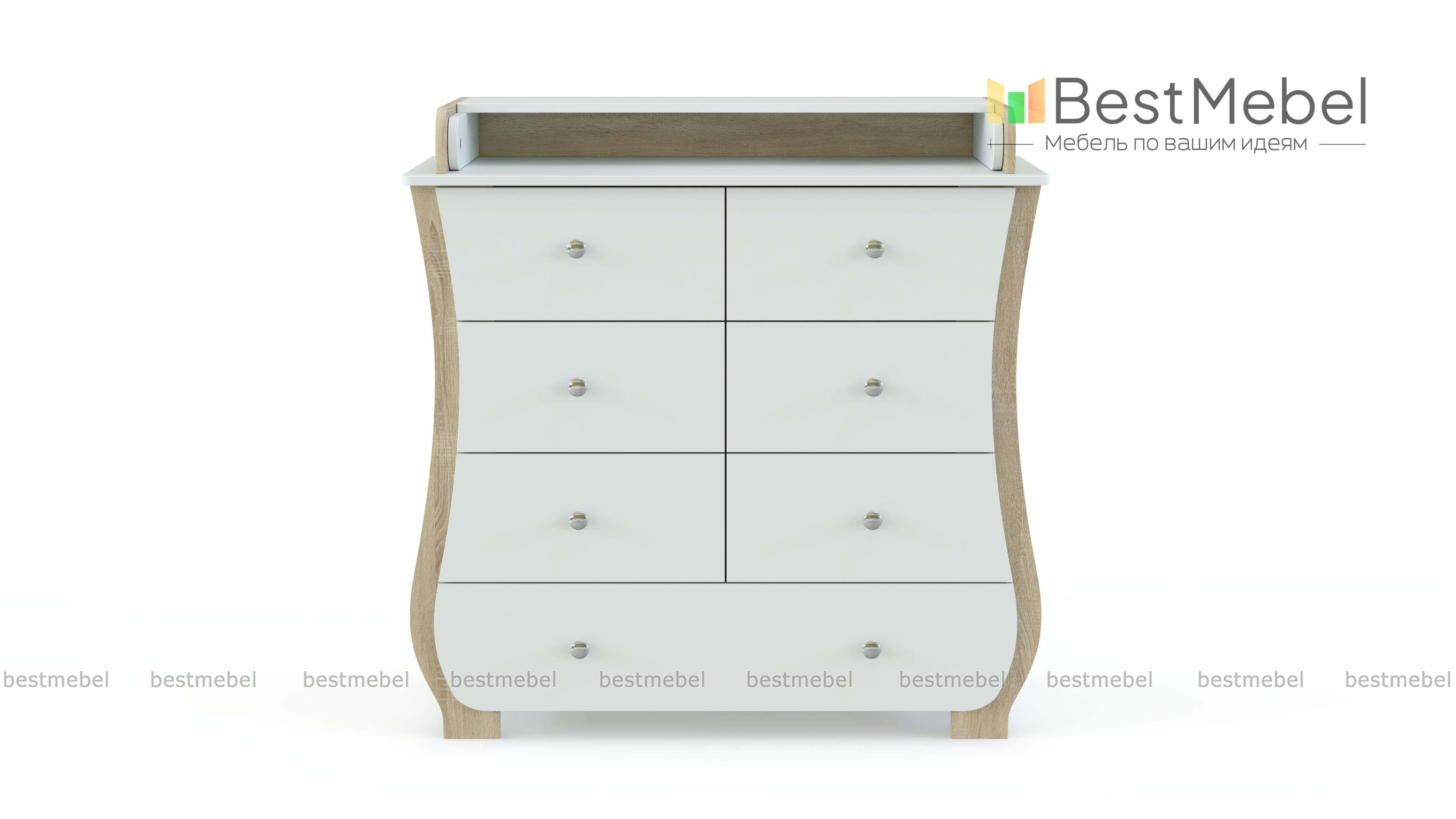 Пеленальный комод Альт 1 BMS - Фото