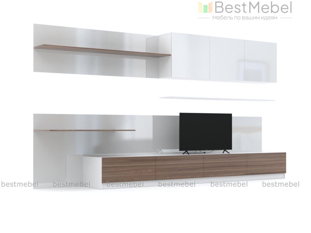 Стенка с рабочим местом Лава BMS - Фото