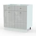 Шкаф нижний с 2-мя дверцами и 2-мя ящиками Прованс BMS - Фото 4