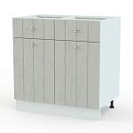 Шкаф нижний с 2-мя дверцами и 2-мя ящиками Прованс BMS - Фото 5