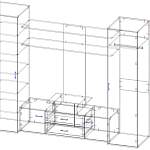 Схема сборки Стенка Мега-15 BMS