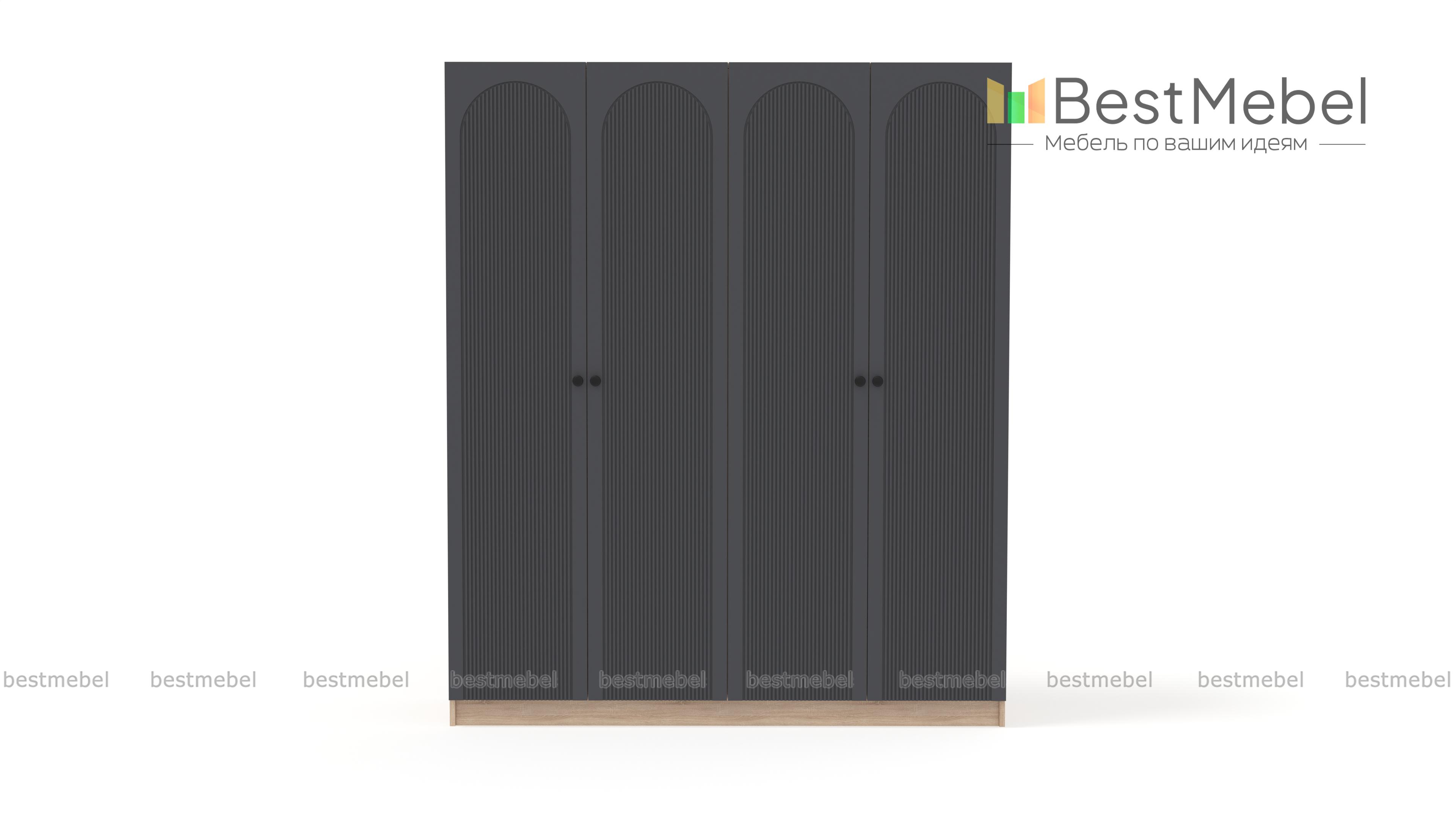 Шкаф распашной Рене 29 BMS - Фото