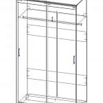 Схема сборки Шкаф-купе ГС-1 BMS