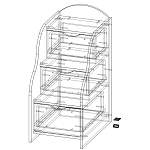Схема сборки Лестница для кровати Соня BMS
