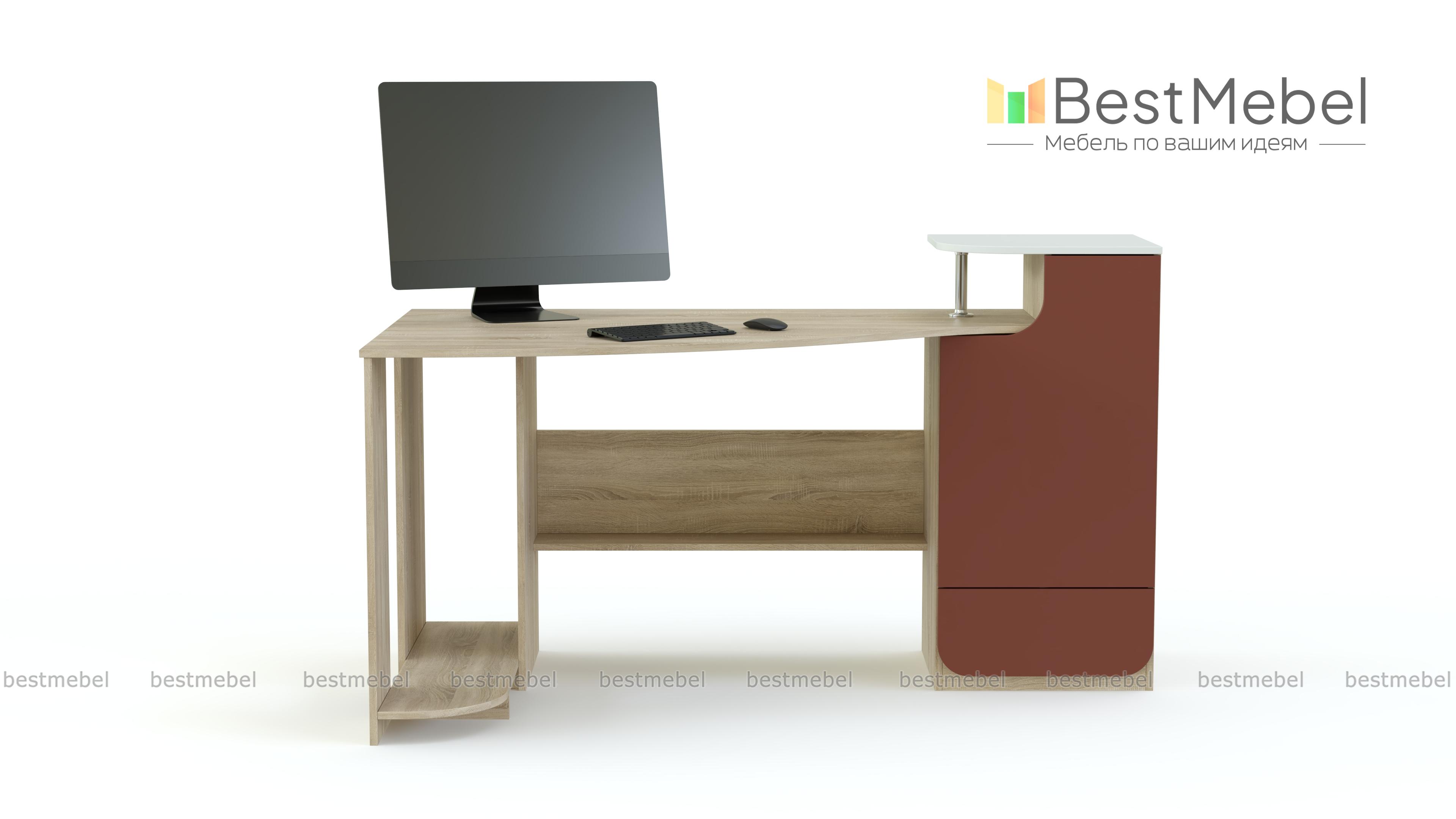 Стол компьютерный МБ-42.1 BMS - Фото