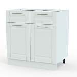 Шкаф нижний 2 двери 2 ящика Палермо BMS - Фото 4