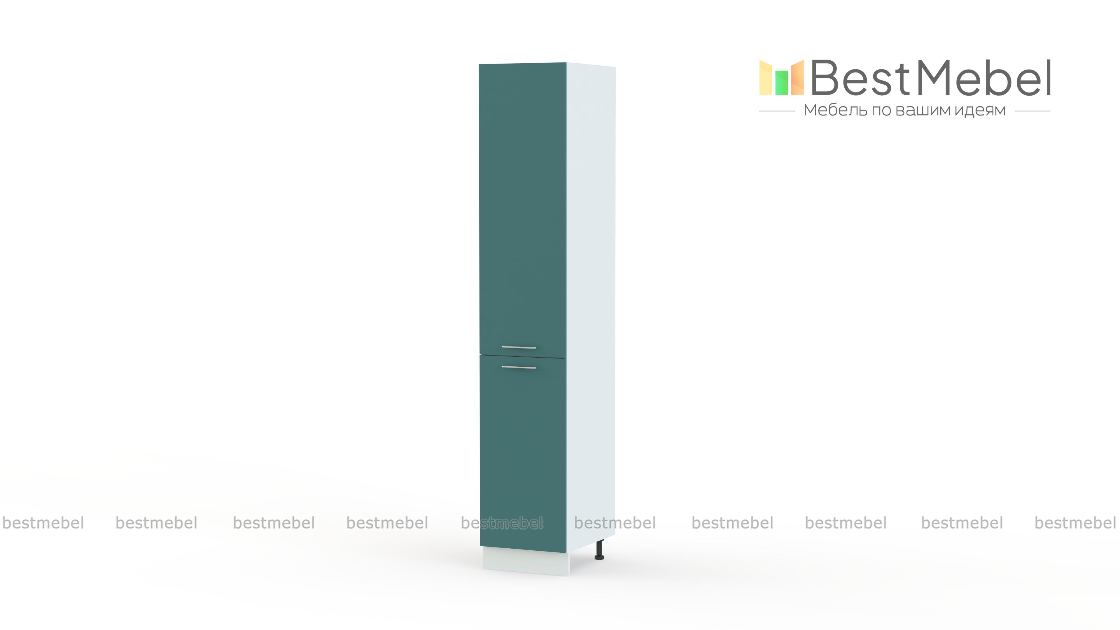 Шкаф-пенал 2 двери Оля BMS - Фото