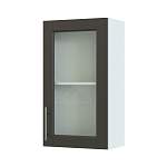 Шкаф верхний торцевой остекленный Сканди BMS - Фото 7