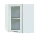 Шкаф верхний угловой со стеклом 550 Капля BMS - Фото 2