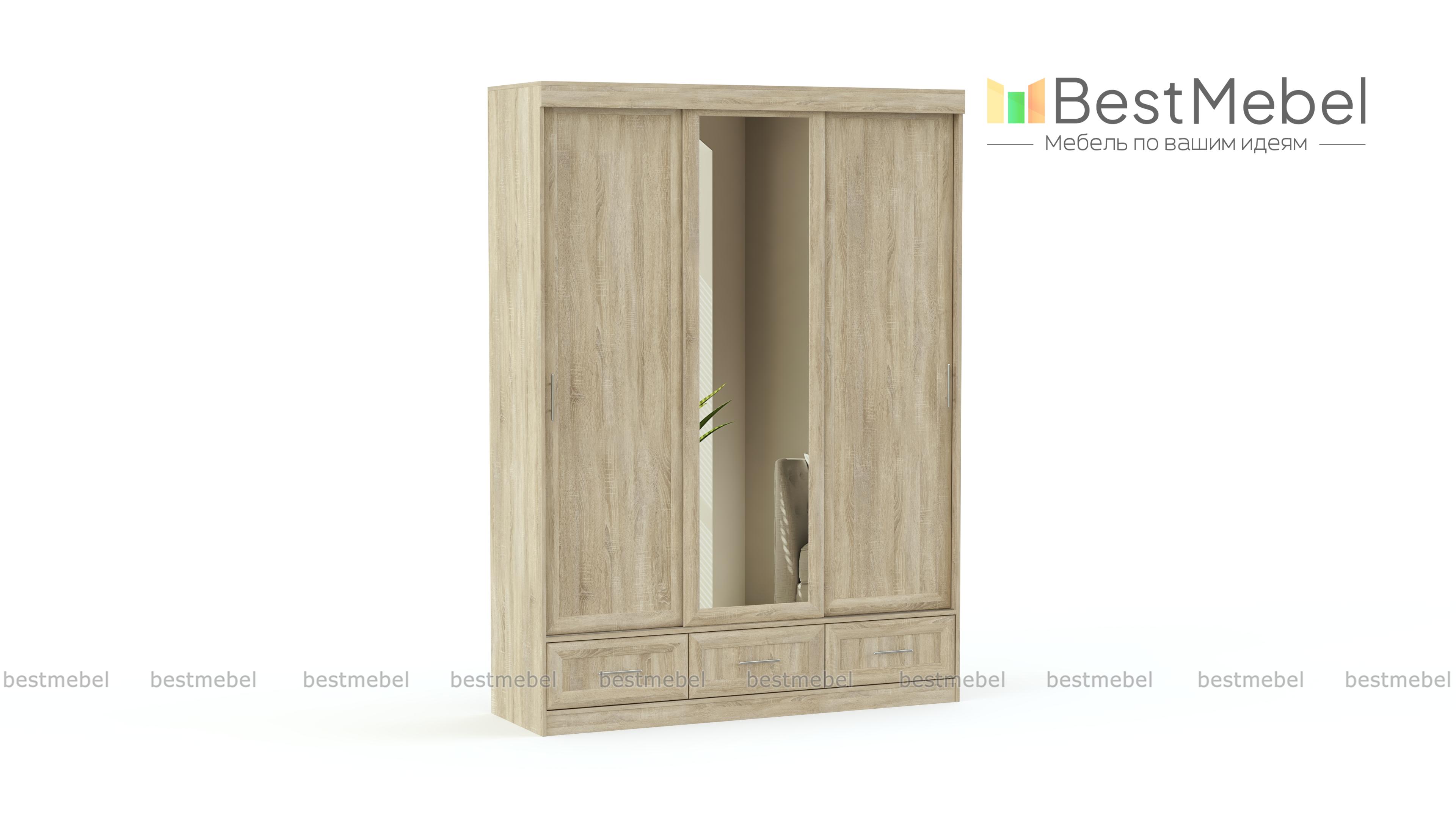 Шкаф-купе Милан-12 BMS - Фото