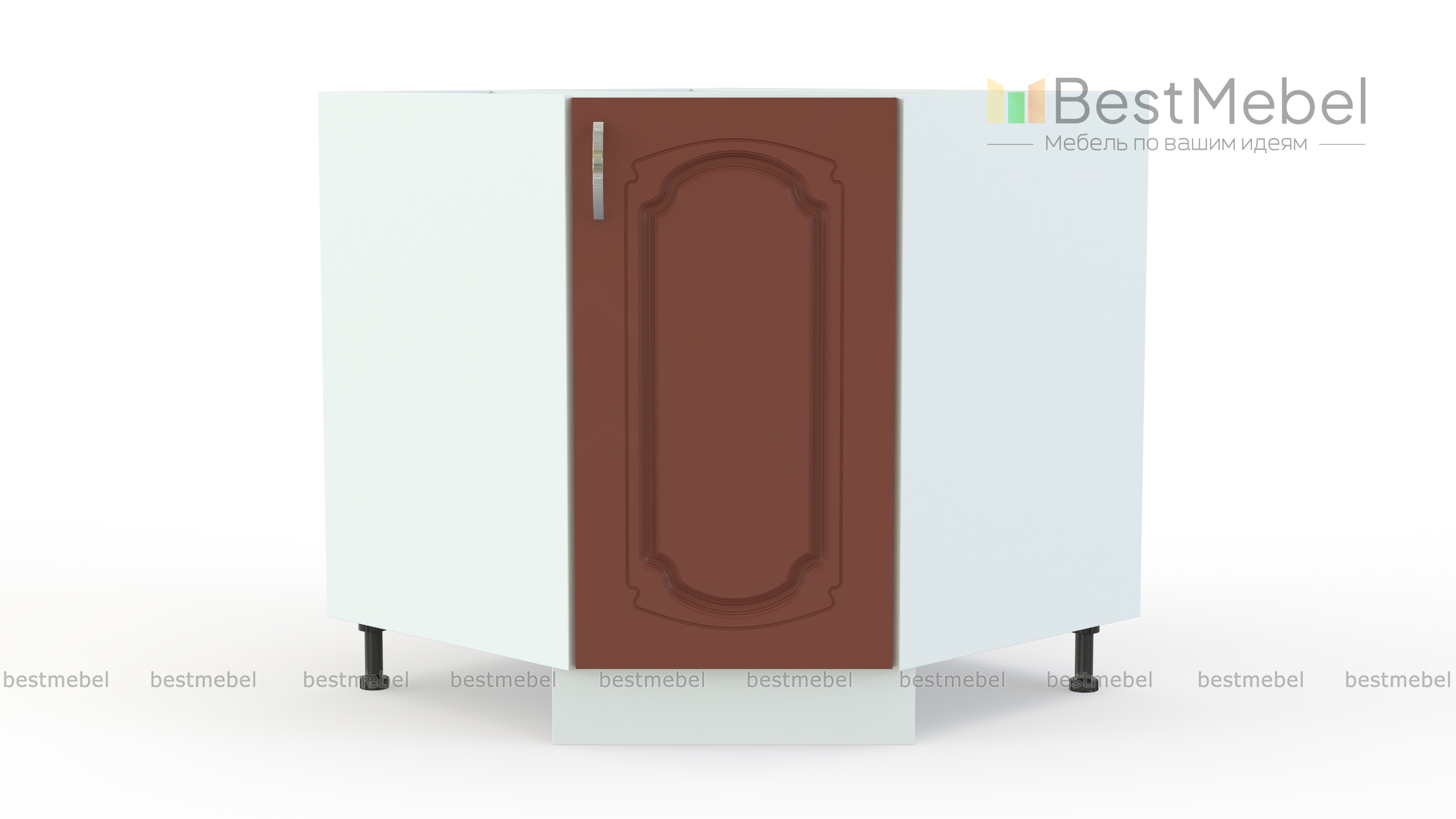 Шкаф нижний угловой (трапеция) Настя BMS