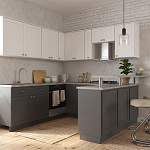 Кухня с барной стойкой Каприз-2 BMS - Фото 1