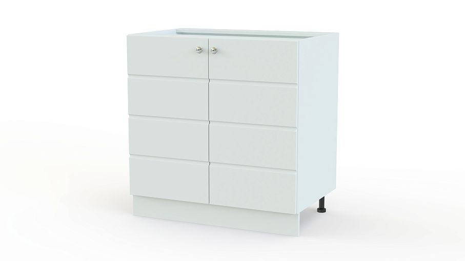 Тумба напольная Квадро 2ДВ BMS - Фото