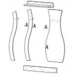 Схема сборки Вешалка Андорра 1 BMS