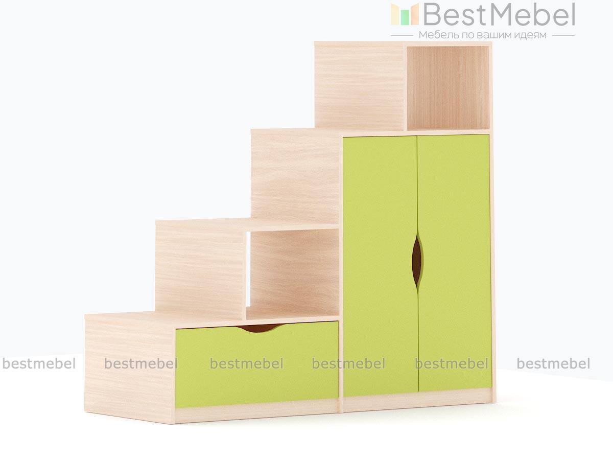 Лестница для кровати Лайм BMS - Фото