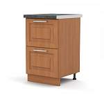 Шкаф нижний с 2-мя выдвижными ящиками Ирен BMS - Фото 10