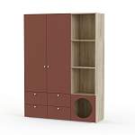 Шкаф распашной Авелин 5 BMS - Фото 5