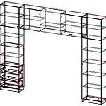 Стеллаж Платса Platsa 10