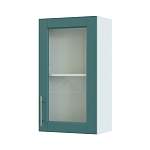 Шкаф верхний торцевой остекленный Сканди BMS - Фото 8