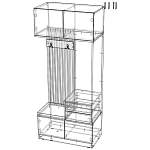 Схема сборки Прихожая Дублин 11 BMS