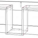 Схема сборки Полка настенная ПН-15 BMS