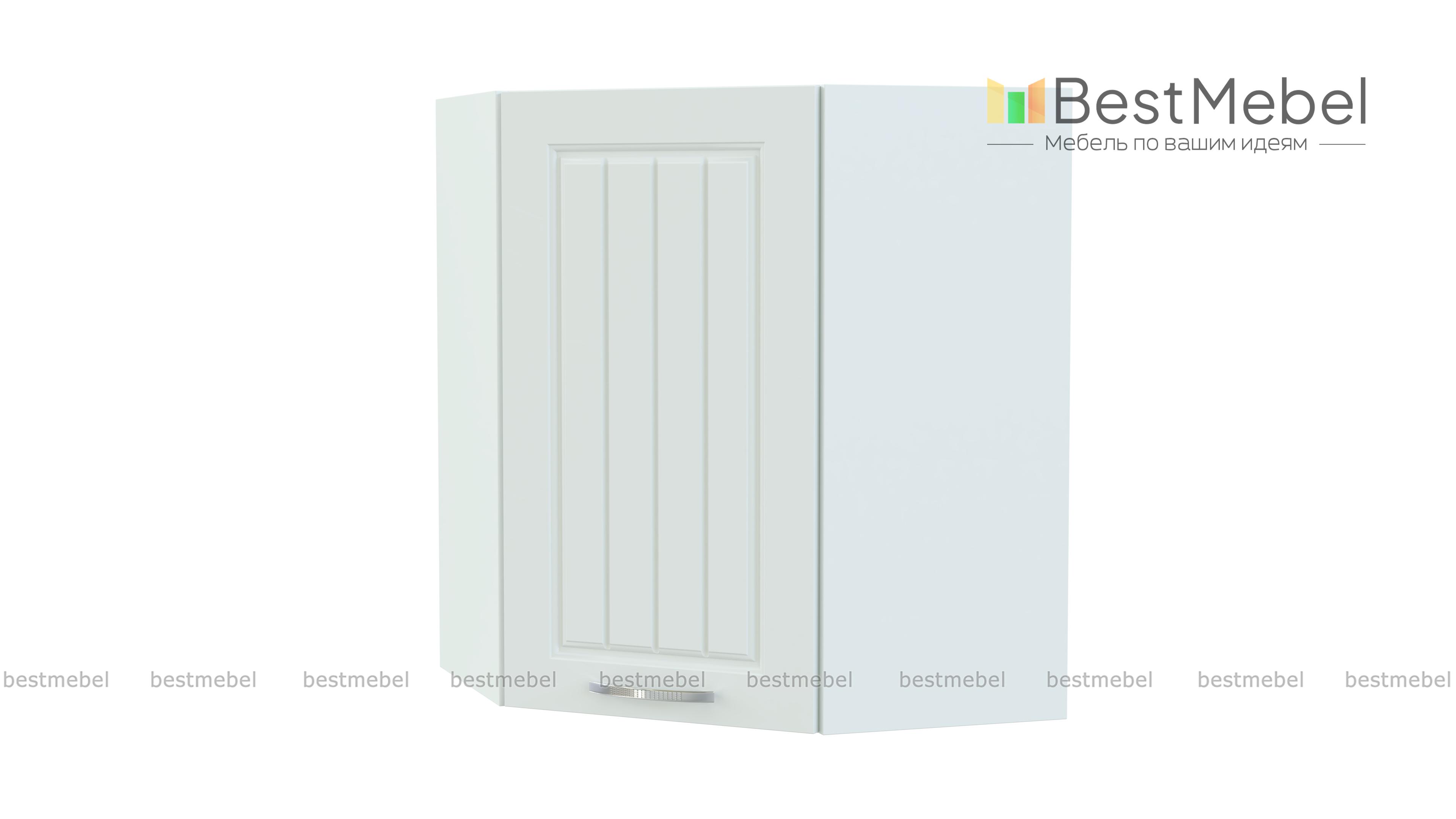 Шкаф навесной угловой Снежная королева BMS - Фото