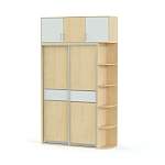 Шкаф-купе с антресолью Лайт 23 BMS - Фото 5