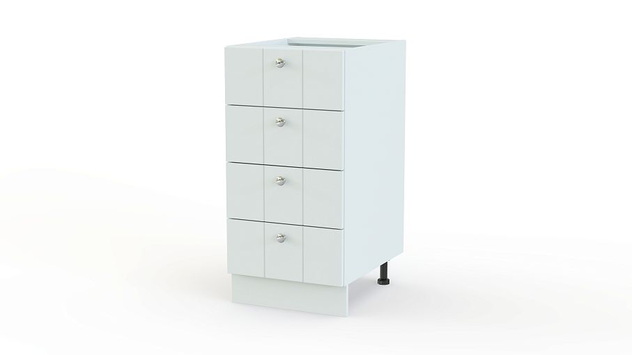 Шкаф нижний с 4-мя ящиками Прованс BMS - Фото