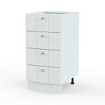 Шкаф нижний с 4-мя ящиками Прованс BMS - Фото 1