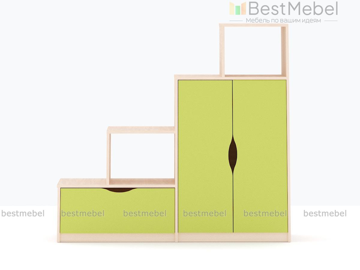 Лестница для кровати Лайм BMS - Фото