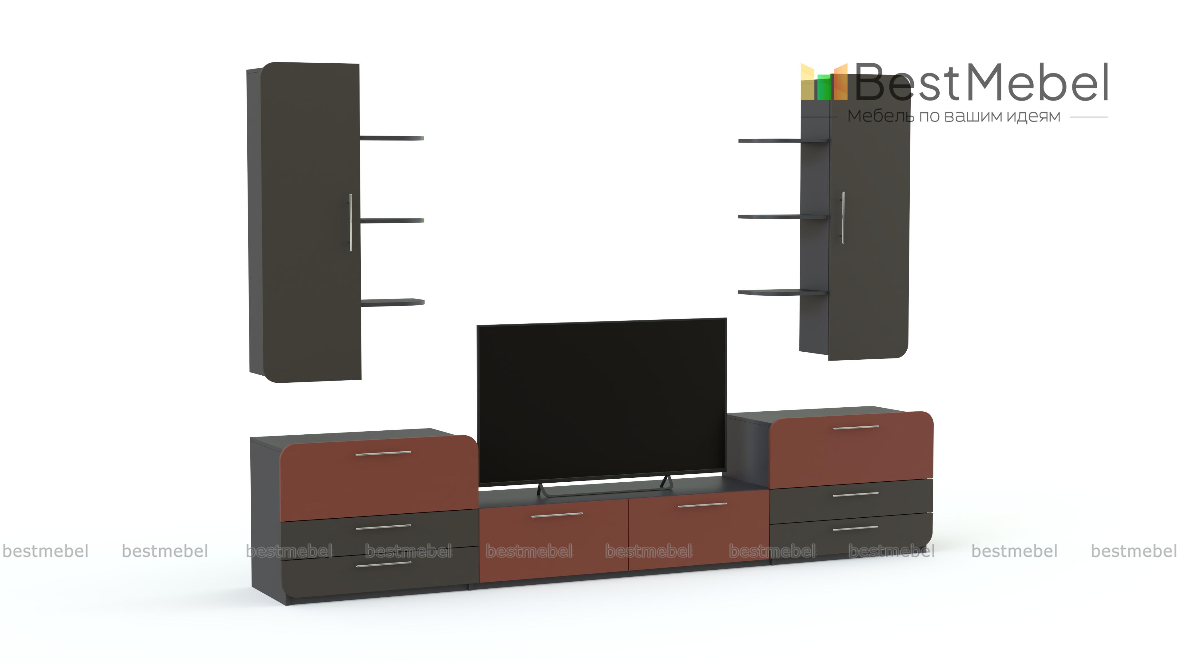 Стенка Модерно 8.1 BMS - Фото