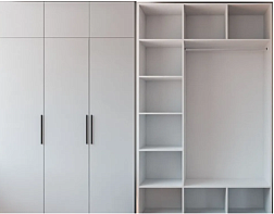 Распашной шкаф Вилета 6 (1200*2500*400) (1200х2500х400)