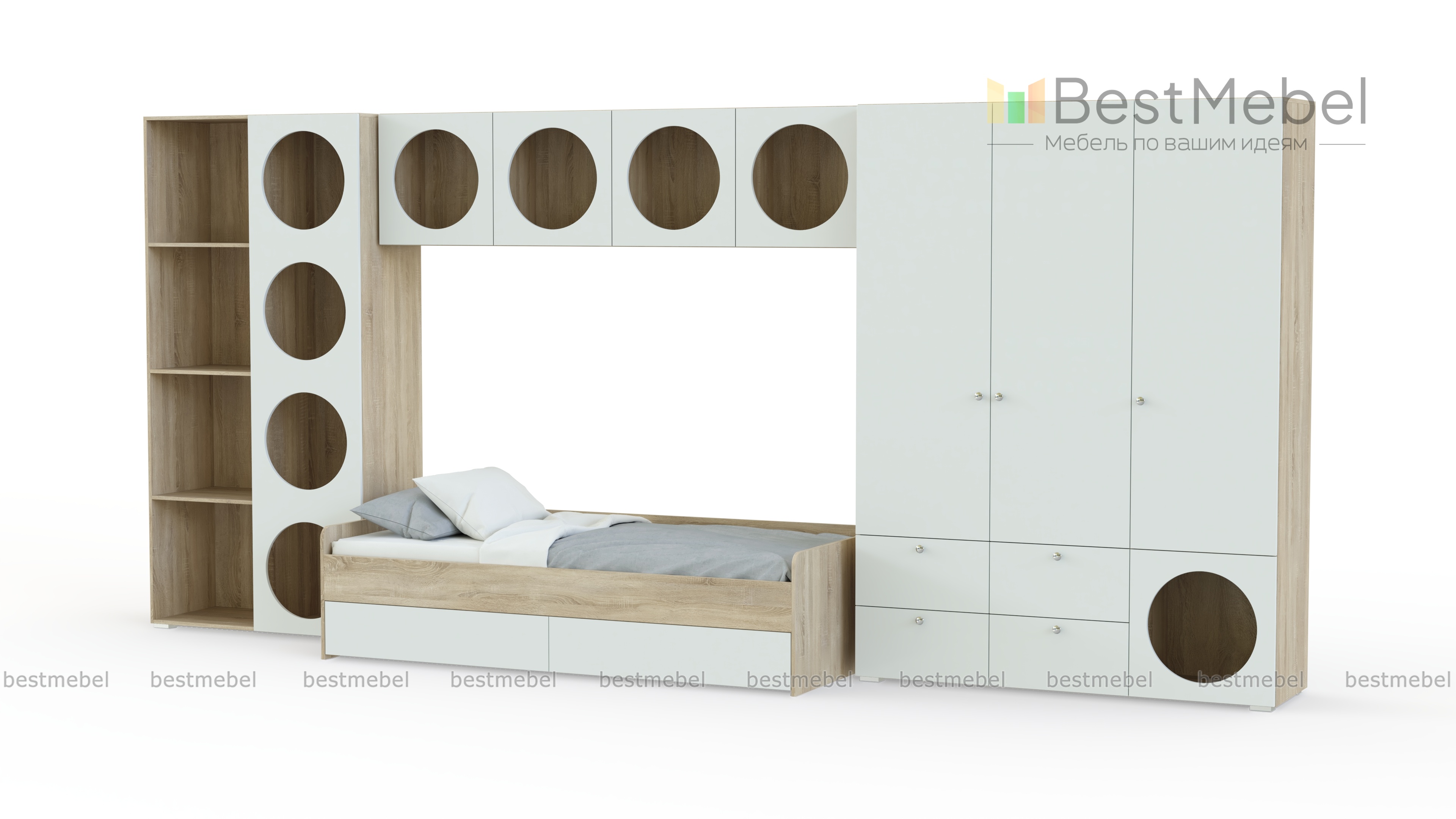 Детская комната Авелин 3 BMS