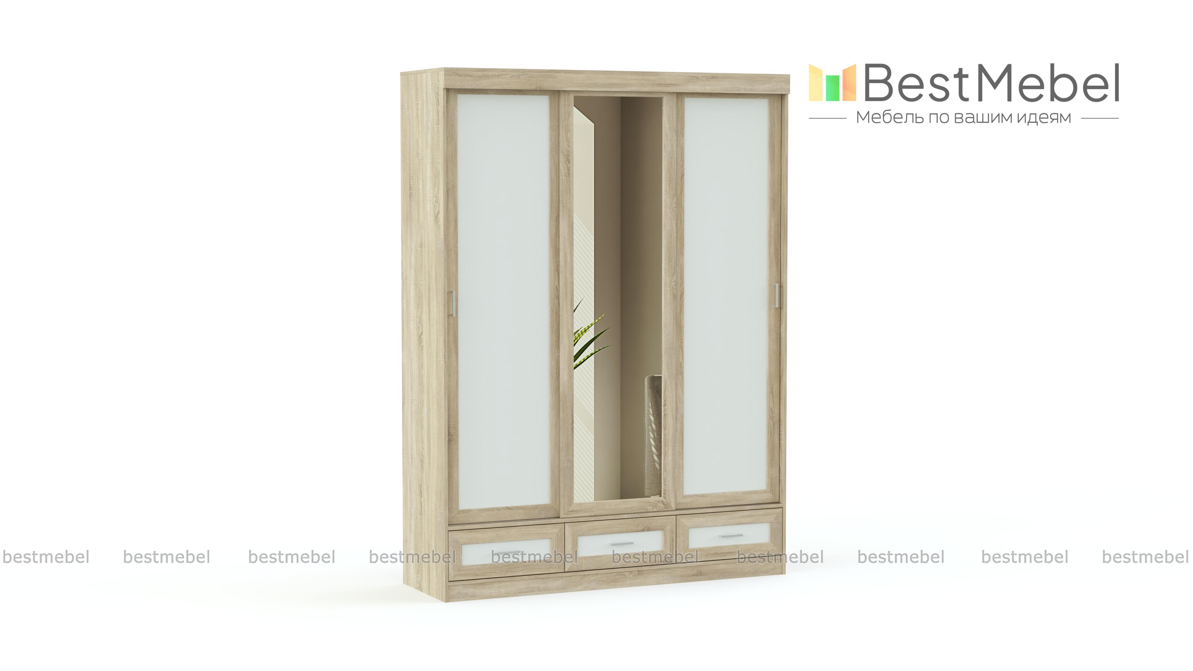 Шкаф-купе Милан-5 BMS - Фото