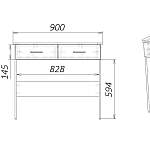 Письменный стол Блик СП-02 BMS