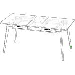 Схема сборки Кухонный стол Альма 17 BMS