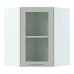 Шкаф верхний угловой со стеклом 550 Капля BMS - Фото 7