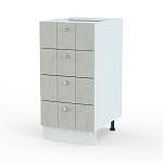 Шкаф нижний с 4-мя ящиками Прованс BMS - Фото 5