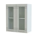 Шкаф навесной со стеклом 1000 Греция BMS - Фото 4