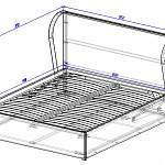 Схема сборки Кровать Беверли 2 BMS